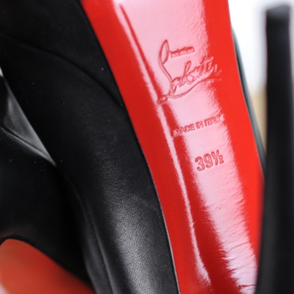 Christian Louboutin Pyramid 150 heel pumps 39.5 red bottom shoes - Picture 8 of 8